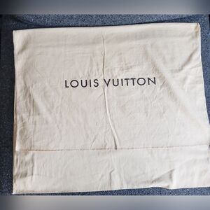 EUC Authentic Large Louis Vuitton Cotton Flannel Envelope Dust/Storage Bag